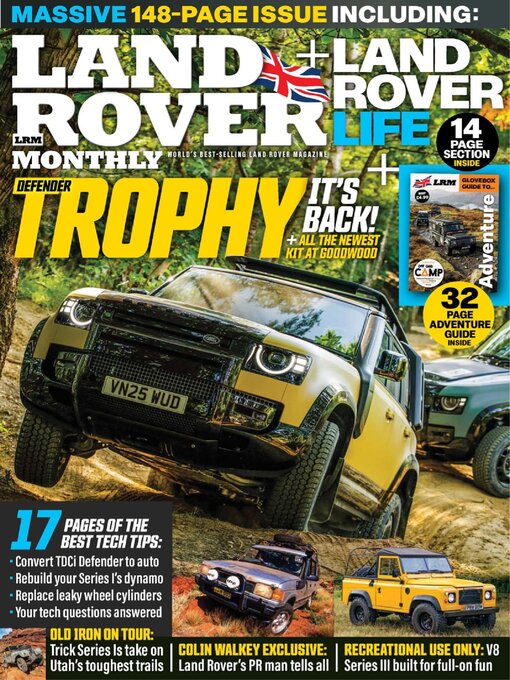 Titeldetails für Land Rover Monthly nach Warners Group Publications Plc - Verfügbar